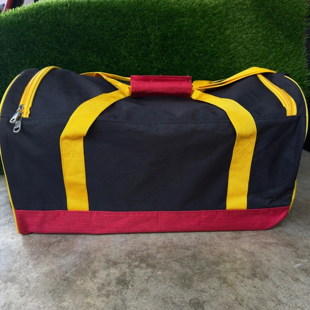 Vintage NWTDisney Cruise Line Duffle Bag Travel Gym Luggage Black Red OS
